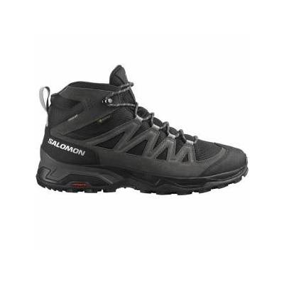 Ботуши за Планина Salomon X Ward Leather Mid Gore-Tex Черен Размер на Крака 42 2/3