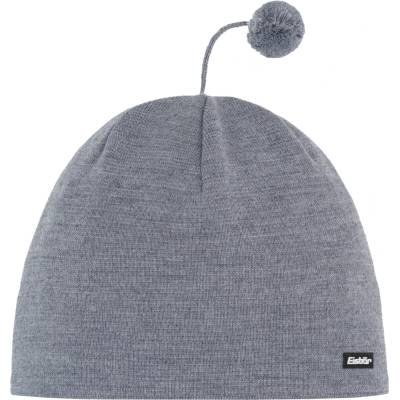 Eisbär Мъжка зимна шапка (beanie) Eisbär Adam Beanie - Grey Melange - размер One Size (904-2499-0411)