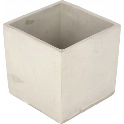 KOTARBAU Kvetináč Cachepot 17 x 17 cm pre kvety Rastliny Dekoratívne betónové štvorcové