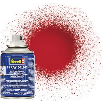 Revell - Barva ve spreji - 34134: lesklá ferrari červená (Ferrari red gloss) 100ml