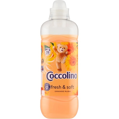 Coccolino Омекотител за тъкани Coccolino Orange Rush 39 PD, 975 мл