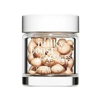 Clarins Rozjasňujúci make-up v kapsuliach Milky Boost Capsules 02 30 ml