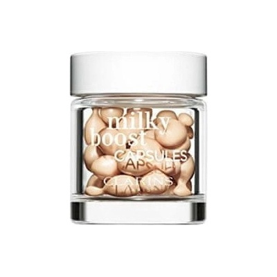Clarins Rozjasňujúci make-up v kapsuliach Milky Boost Capsules 02 30 ml
