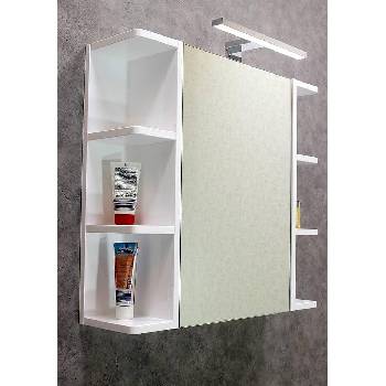 Image 1 of Banya M Шкаф за баня горен Муза 60 см, с осветление (mu6001un)