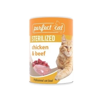 Perfect Cat Chicken & Beef STERILIZED 400 g