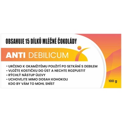 Bohemia Gifts Dárková mléčná anti-debilicum 100 g