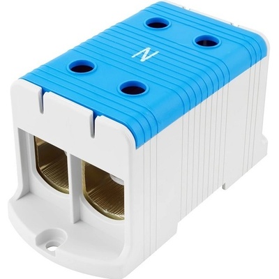 Eleman Svorka univerzální UK 240/2 N, 425A, 1pól., AL/CU, krytá, modrá, na panel /2090214 1006641