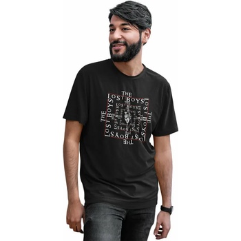 The Lost Boys Риза Logo Square Black S (LOB02967TSBSS)