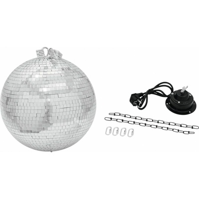 Eurolite Zrkadlová guľa 40cm SET, vrátane motorčeka