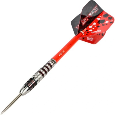 Sada steel šípok ONE80 Black J21 v04 25g, 90% wolfram