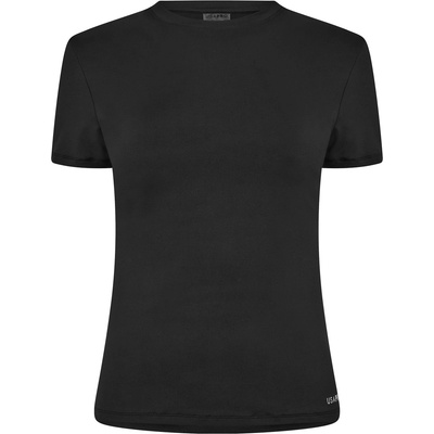 USA Pro Тениска USA Pro Women's Slim Fit T-Shirt - Black