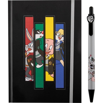 Image 1 of Cinereplicas Комплект тефтер с химикалка CineReplicas: Looney Tunes - Looney Tunes at Hogwarts (WB 100th) (HPE60826)