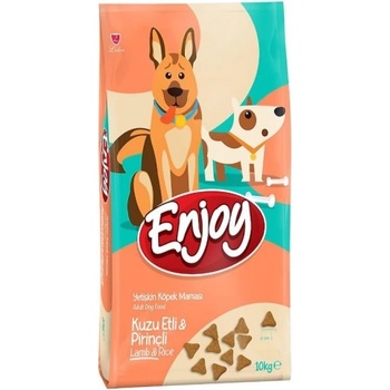 Enjoy Adult Dog Lamb- Пълноценна храна за израснали кучета от всички породи с агнешко 10 кг
