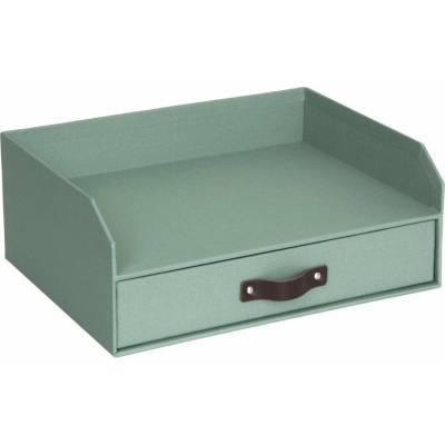 Bigso Walter Canvas Paper Laminate organizér zelená