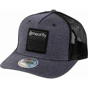 Meatfly шапка Corey Trucker Navy Blue Square | Сива | Meatfly | Siv | МЪЖЕ | ЕДИН РАЗМЕР
