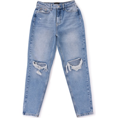 Vero Moda relaxed fit mom džíny modré