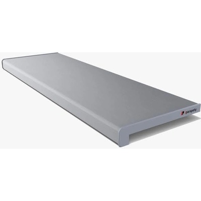 Vnitřní parapet dřevotřískový 580x40 mm, Stříbrný