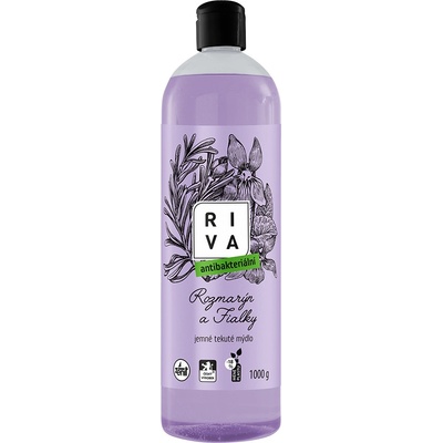 Riva antibacterial jemné tekuté mydlo s antibakteriálnou prísadou 1000 g