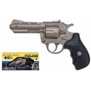GONHER Metal Police Revolver 8 Cartridges - 239861