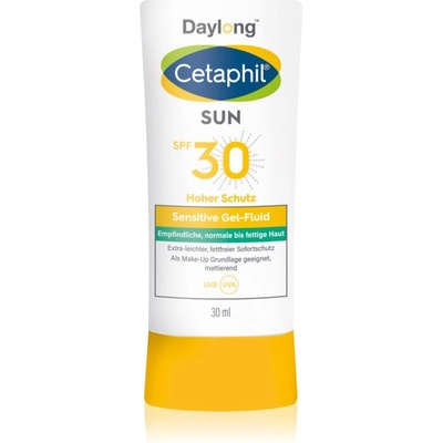 Daylong Cetaphil SUN Sensitive Gel-Fluid лек защитен флуид за чувствителна кожа на лицето SPF 30 30ml
