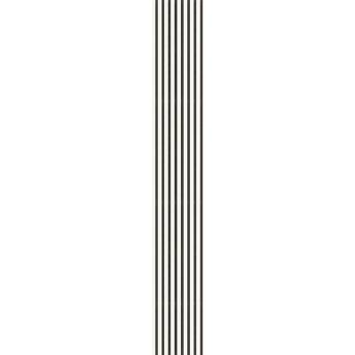 Akustický panel Wallnite Universal line černý filc Bílá 2600×400×21