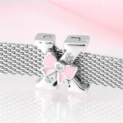 P&J Jewellery Stříbrný klip Magické písmenka 3 SBMA3 X