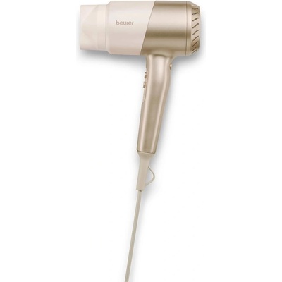 Сешоар BEURER HC 40 Hair dryer, 2000W, 3 температурни настройки, 3 скорости, Йонна функция, LED дисплей, Bag, Rose gold (10411_BEU)