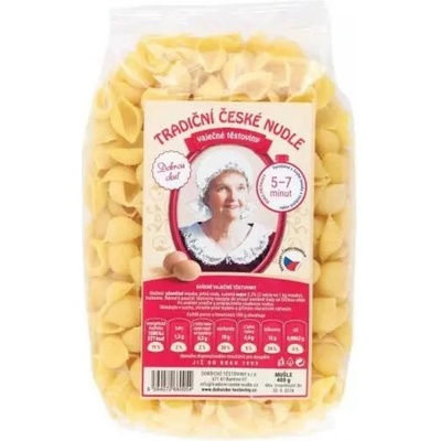 Dobšické cestoviny veľké mušle 400g