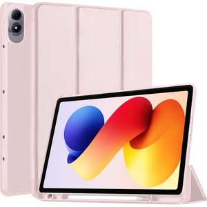Techsuit Калъф за таблет Xiaomi Redmi Pad 2 Pro - Techsuit Flex Trifold с държач за писалка - Розов