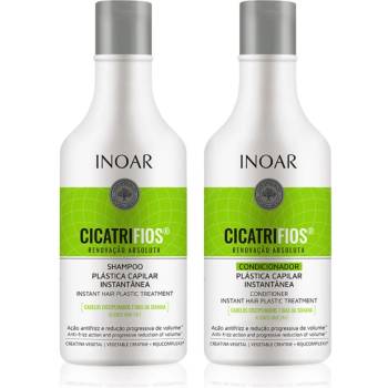 INOAR CicatriFios комплект за увредена и крехка коса 2x250ml