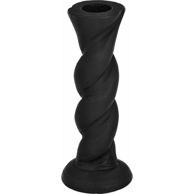 EGLO Svícen JELLICOE hliníkový černý V:14cm Ø5,5cm ruční výroba