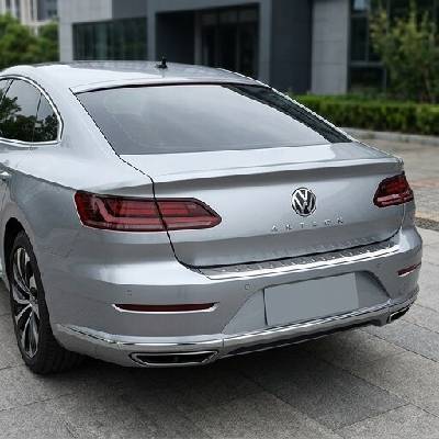 Nerez leštený kryt hrany zadného nárazníka Omtec VW Passat 2010+ sedan, VW Arteon 2018+