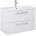 Roca Шкаф Unik Roma Plus Compact, 815 x 395 mm, с 2 чекмеджета и умивалник (A852474806)