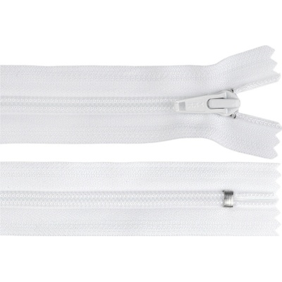 Spirálový zip YKK No 5 délka 18 cm Varianta: 501 bílá, Balení: 1 ks