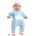 Llorens Bobas Joel doll 38cm with soft boy tummy