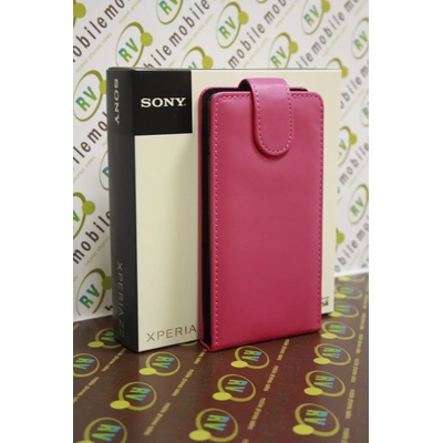 Калъф Флип за Sony Xperia M2 розов