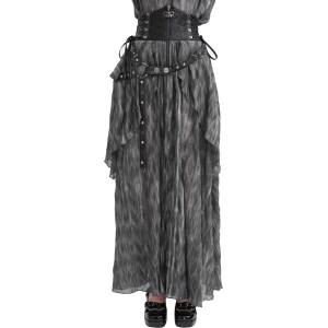 Devil fashion дамска пола DEVIL FASHION - Grey Gothic - SKT20701