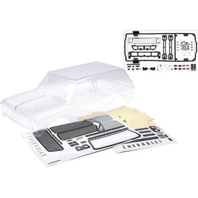 Traxxas каросерия Chevrolet Blazer 1969 прозрачна