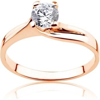 SAVICKI Годежен пръстен Solitaire: бяло злато. диамант