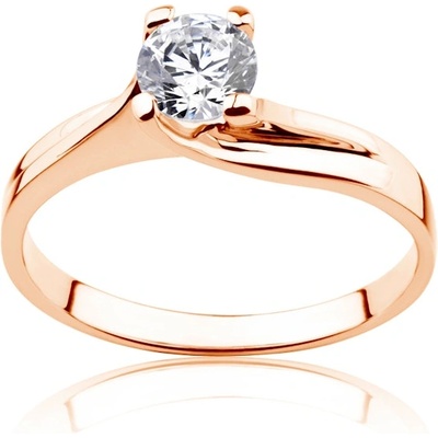 SAVICKI Годежен пръстен Solitaire: бяло злато. диамант