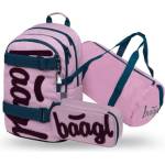 Baagl BAAGL КОМПЛЕКТ 3 Skate Rose: раница, несесер, спортна чанта GRS (A-36050)