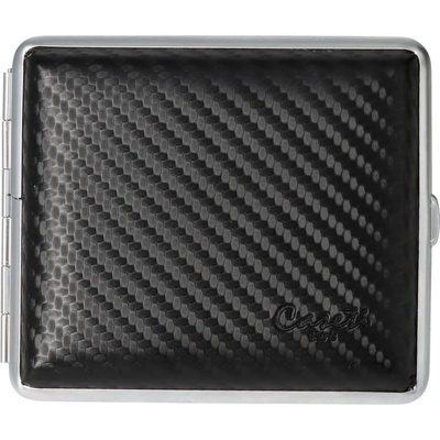 Caseti kožená tabatierka 18 ks carbon