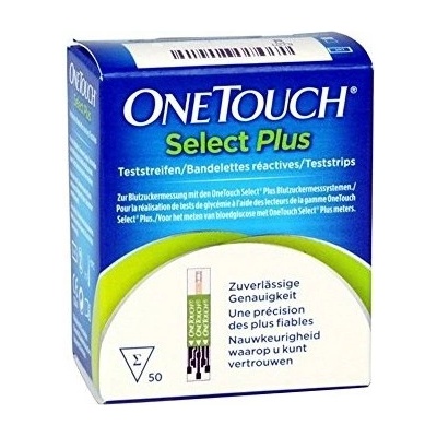 One Touch select plus testovacie prúžky 50 ks