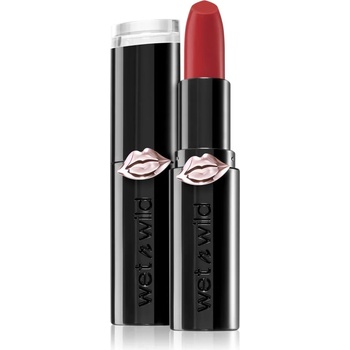 wet n wild MegaLast овлажняващо червило с матиращ ефект цвят Stoplight Red 3.3 гр