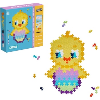 Plus-Plus Skládej podle čísel - Kuřátko 250 ks