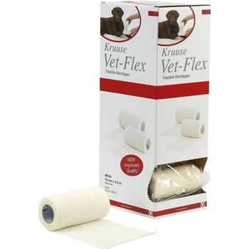 Kruuse bandáž Vetflex 10 cm x 4,5 m 10 ks.
