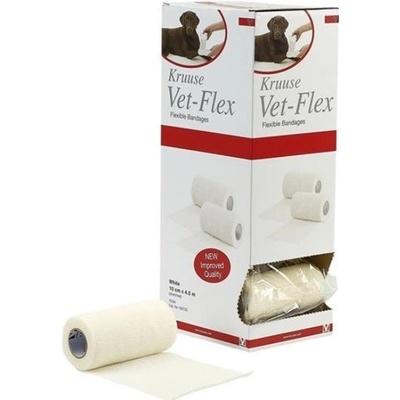 Kruuse bandáž Vetflex 10 cm x 4,5 m 10 ks.