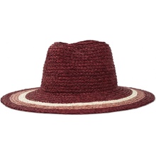 Brixton Hampton Fedora Red/Blush/Tan