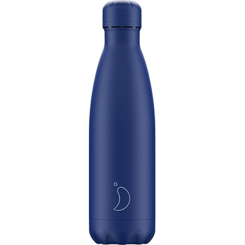 Chilly's Bottles Matte Термо бутилка, 500 мл, тъмносин (B500MAABL)