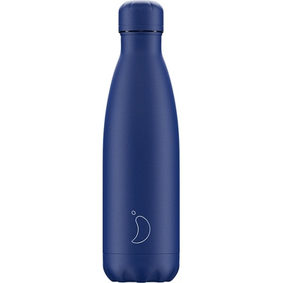 Chilly's Bottles Matte Термо бутилка, 500 мл, тъмносин (B500MAABL)